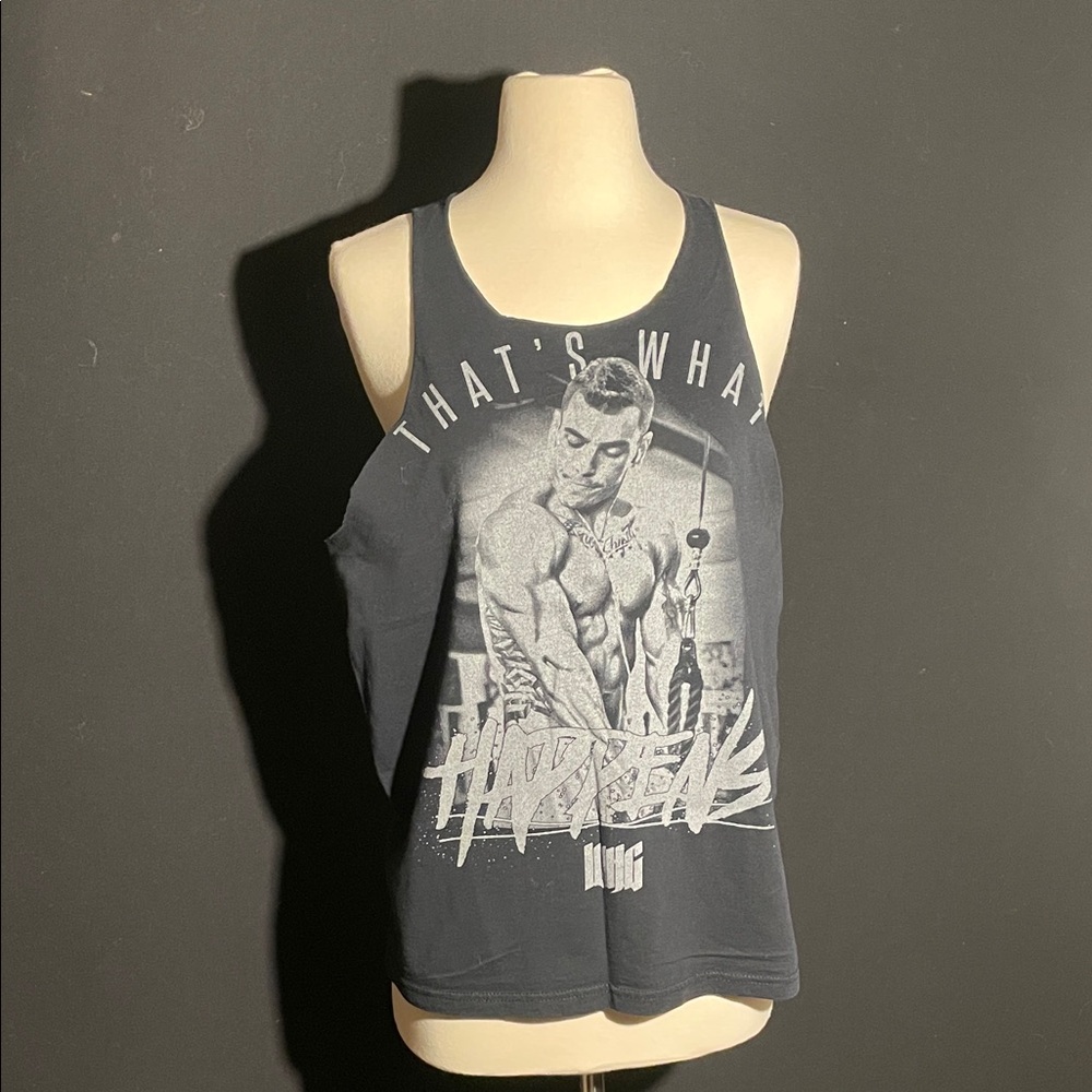 Flag Nor Fail Black Graphic Tank Top